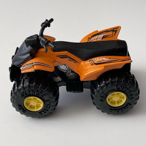 Greenbrier International ATV Express Wheels Orange Plastic Kids Toy - Picture 4 of 7